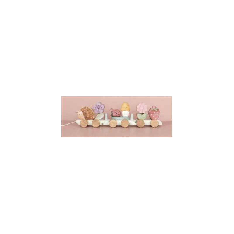 Train a blocs  - Fairy Garden :chezlescanailles