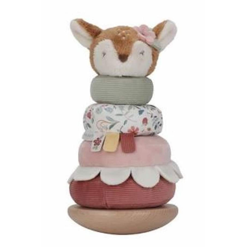 Faon a empiler doudou et bois FSC - Fairy Garden : chezlescanailles 