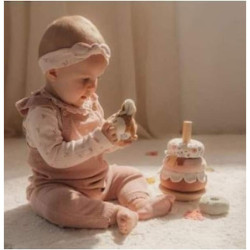 Faon a empiler doudou et bois FSC - Fairy Garden : chezlescanailles 