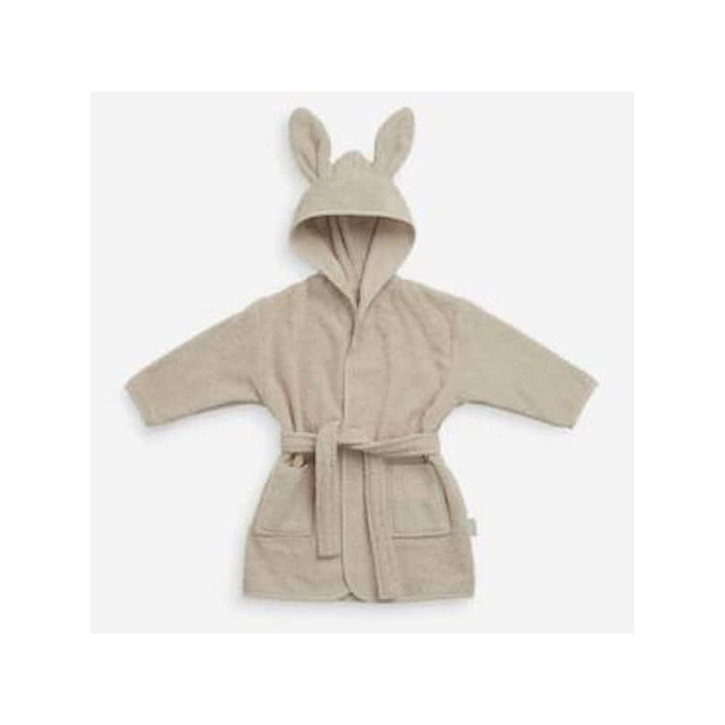 Peignoir éponge 3-4 ans  -  Miffy jacquard Nougat : chezlescanailles