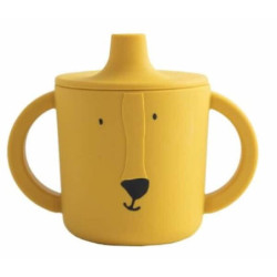 Tasse d apprentissage en silicone - Mr Lion : chezlescanailles