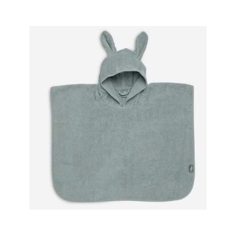 Poncho de bain eponge Ash green - one size : chezlescanailles Poncho de bain eponge Ash green - one size : chezlescanailles