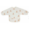 Bavoir a manches impermeable - Teddy Bear : chezlescanailles