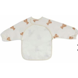 Bavoir a manches impermeable - Teddy Bear : chezlescanailles